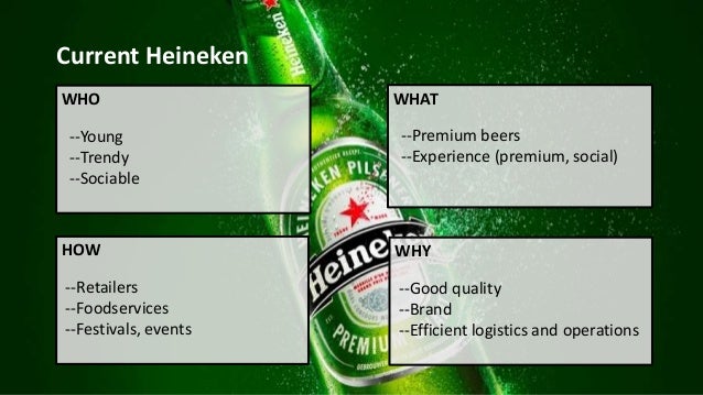 heineken differentiation strategy heineken pricing strategy